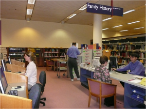 NSW State Library Family History Service (equivalent to Cloverdale's Family History Centre)